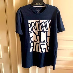 EUC Armani Exchange t-shirt size large slim fit